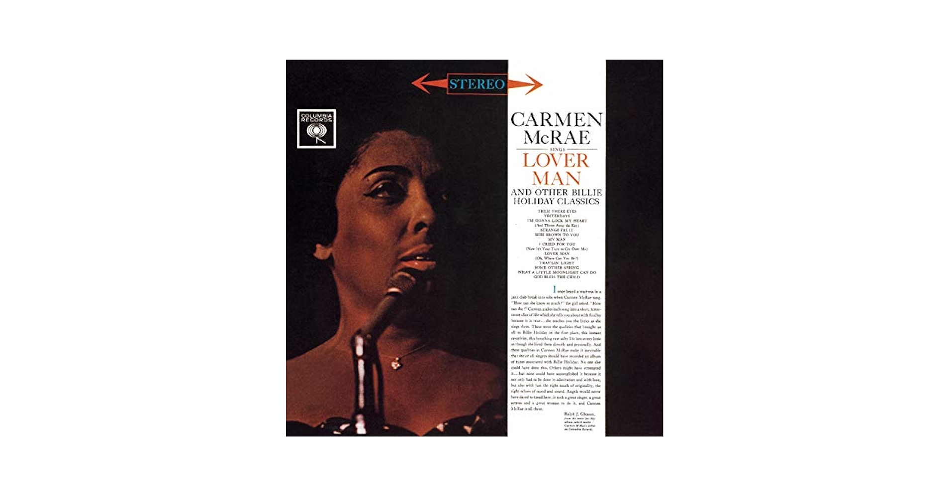 Amazon.com: Sings Lover Man and Other Billie Holiday