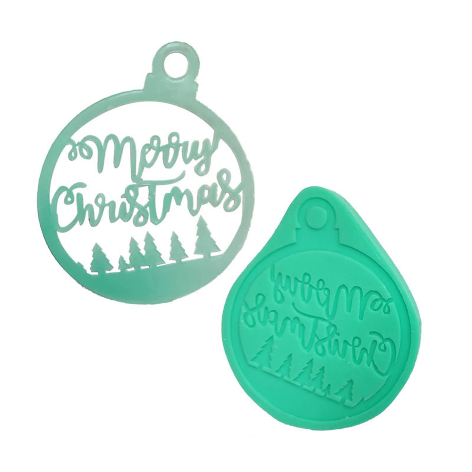 Tsophreniq Silicone Fondant Mold Chocolate Bakeware Creative Christmas Series Silicone Baking Gadget Cake Baking Accesso Chocolate Molds for Kids