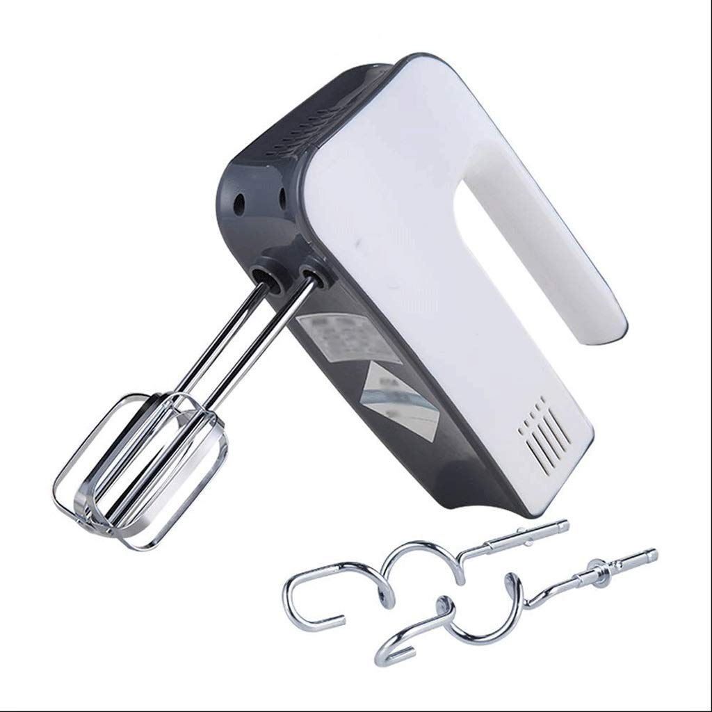 Electric Hand Mixer Kitchen Mixer 5 Stainless Steel Attachments with Function Included and Storage Base