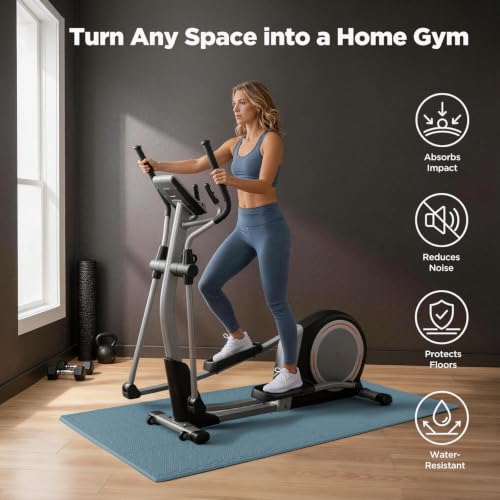 Image of AIRHOP 36 PCS Gym Floor Mat, EVA Foam Puzzle Gym Mat, High-Density Interlocking Foam Floor Tiles for Home Gym, Play Workout Garage Kitchen Flooring 12.6 inchx12.6 inchx0.4 inch