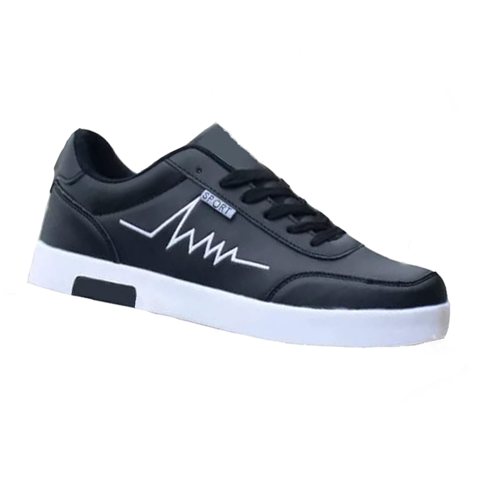 See full amazon price history chart for YSCROWD Mens Sneakers Casual Stylish White Shoes (Black, Numeric_6) YSCROWD Mens Sneakers Casual Stylish White Shoes (Black, Numeric_6) (B0B5HVT5PV) Amazon Price History, Amazon Price Tracker