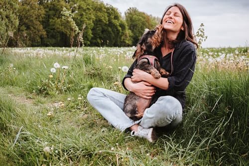 Hunter Hundegeschirr Hilo Comfort, Farbe: Altrosa, Easy Step-In Geschirr für kleine bis mittlere Hunde, mit Netzmaterial, reflektierende Elemente, angenehm leicht, modernes Design, Größe: S