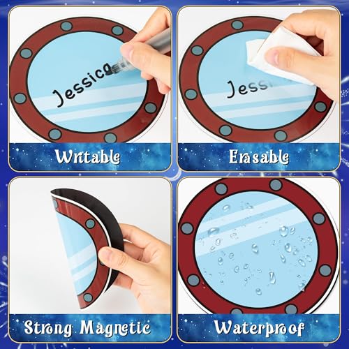 Imán decorativo conjunto 13 piezas temática barco mágico miniatura 3
