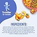 Gerber Toddler Food, Macaroni & Cheese with Peas & Carrots, Mealtime for Toddler, Baby Led Feeding, 8-Pack