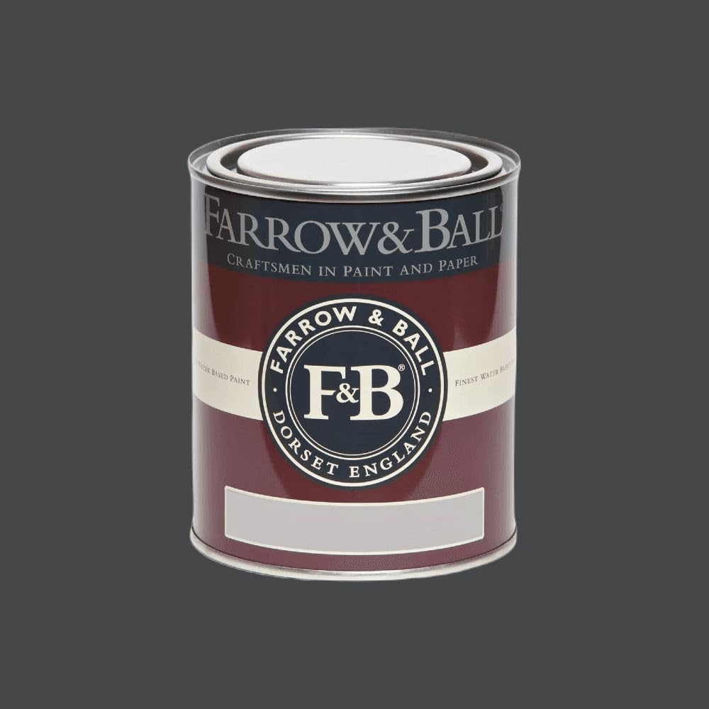 Paint Stop Mixed Colour Farrow & Ball Flat Eggshell 57 Off-Black 750Ml