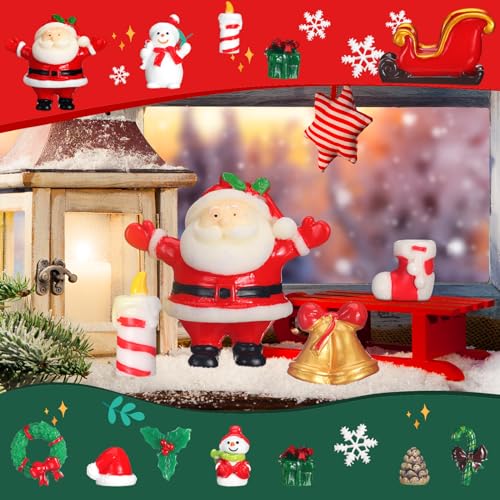 Soaoo XLA-SOAOO-1574 44 Pcs Mini Resin Figures Set Miniatures Figures Tiny Decor thumb #1