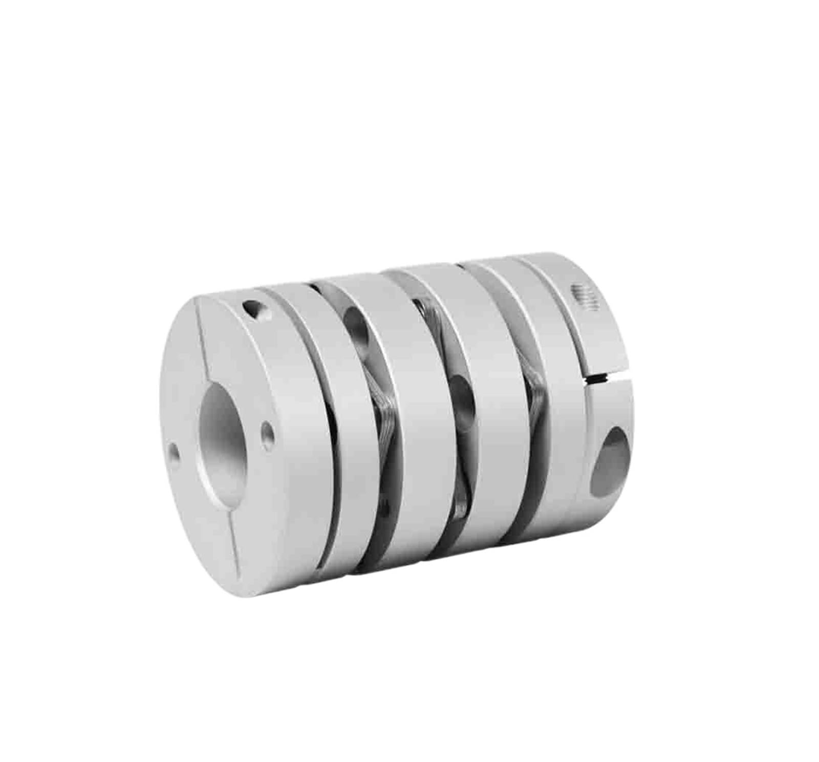 Accouplement de serrage rigide en aluminium 1 pièces D34L58 coupleur d'arbre à diaphragme moteur d'accouplement(12X15)