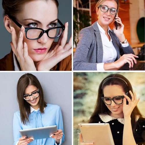 Image of Blue Light Glasses for Woman /Men TR90 Computer Eyeglasses with Anti Eyestrain & UV Glare (Gery)