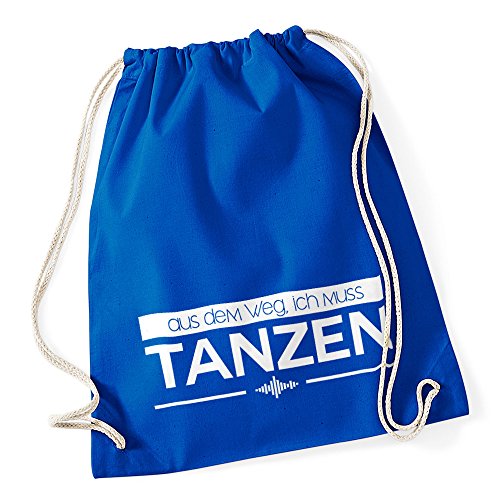 Autiga Turnbeutel aus dem Weg ich muss tanzen...