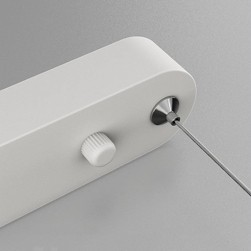 Modern LED Chaner Ceiling Light Kitchen Island Hanging Lamp, Minimalist Long Pendant Lighting Fixtures 3 Color Mode Chaners for Living Dining Room Bedroom Office