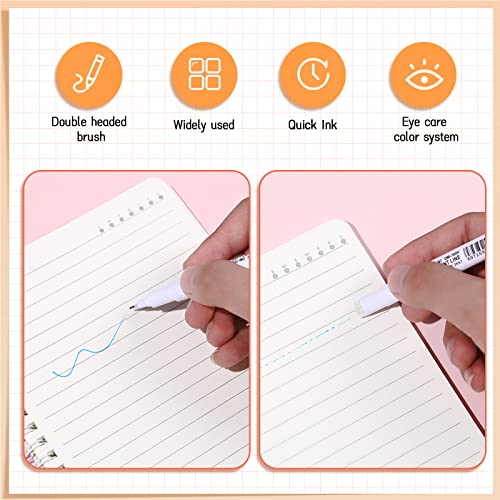 Viilich 8pcs Curve Highlighter Pen, penne curve a
