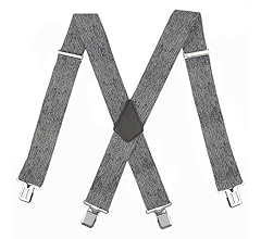 5cm Wide Elastic Adjustable Men Trouser Braces Sus... - Vicedeal