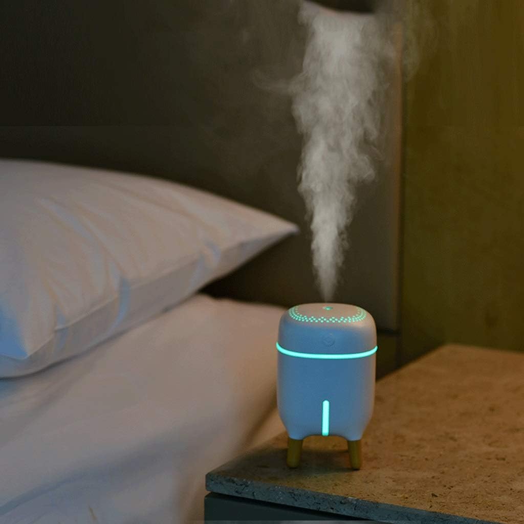 Humidifiers Air Humidifier Office Desktop Household Mute Small Mini Bedroom Air Conditioner USB Pregnant Women Baby Spray Bedside Moisturizing(Pink)