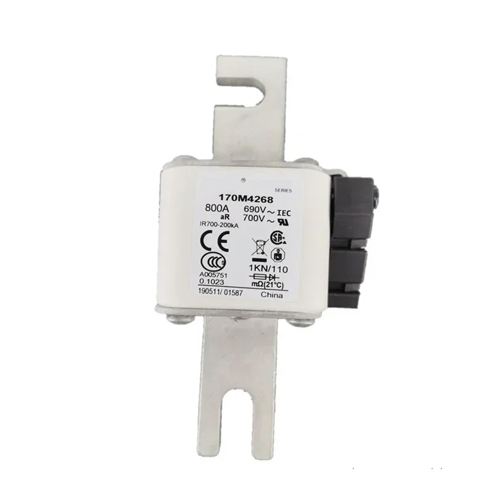Peqyuacte 5V 170M5142 170M5143 170M5144 170M5145 Low-Voltage Fuse Base(170M5144)