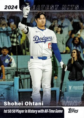 2025 Topps 2024 Greatest Hits #GH-25 Shohei Ohtani Baseball Card