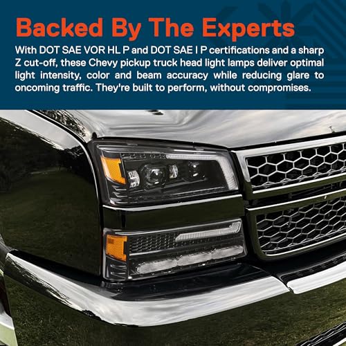 Image of TRUE MODS Full LED Headlight Assembly for 2003-2006 Chevy Silverado 1500
