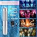 Bottle Strobe Baton Service Lights, LoveNite LED Rechargeable Liquor Bottles Sparkers for Wedding Party Concert Events, Champagne Handheld Light Topper for Bar Nightclub (Silver, 4 Pack)