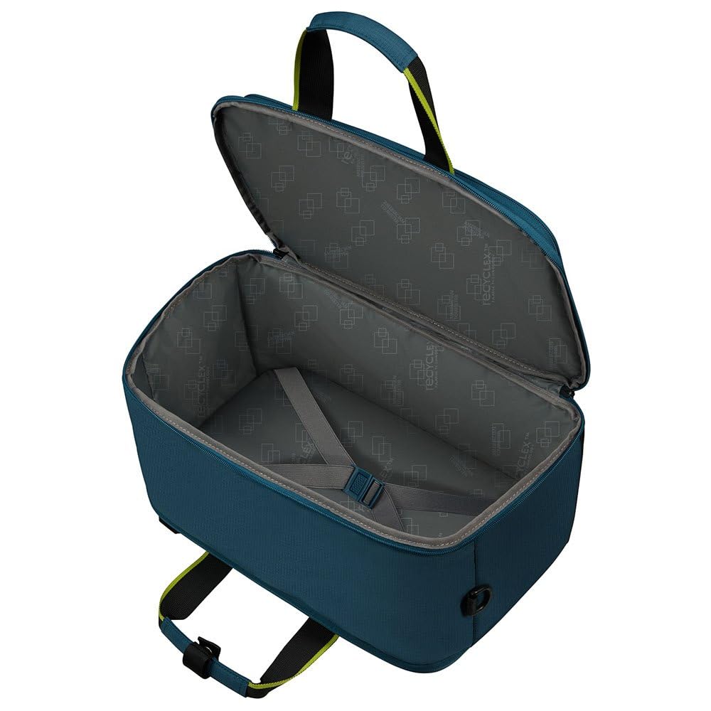 American Tourister Take2Cabin - Ryanair Torba podróżna 3-Way, 40 cm, 25 l, niebieski (Harbor Blue)