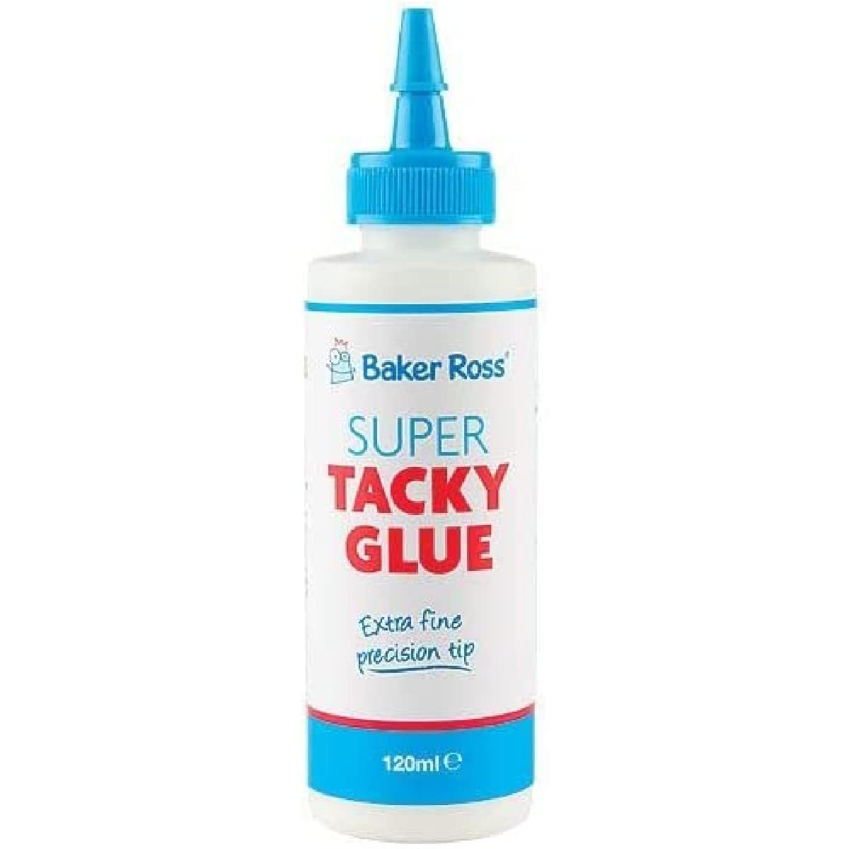 Baker Ross Colle Extra Forte Multi-usage (120 ml) - Matériel créatif pour activités manuelles