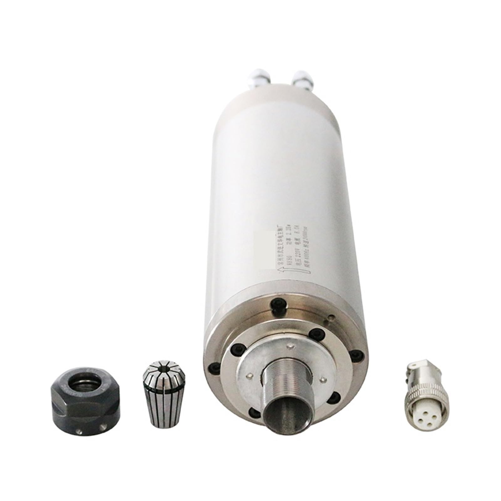 Spindle motor 2.2KW 80MM ER20 Water-Cooled Spindle Motor 220V 380V Milling And Machine For Router And Milling Machine(2.2kw 380V)