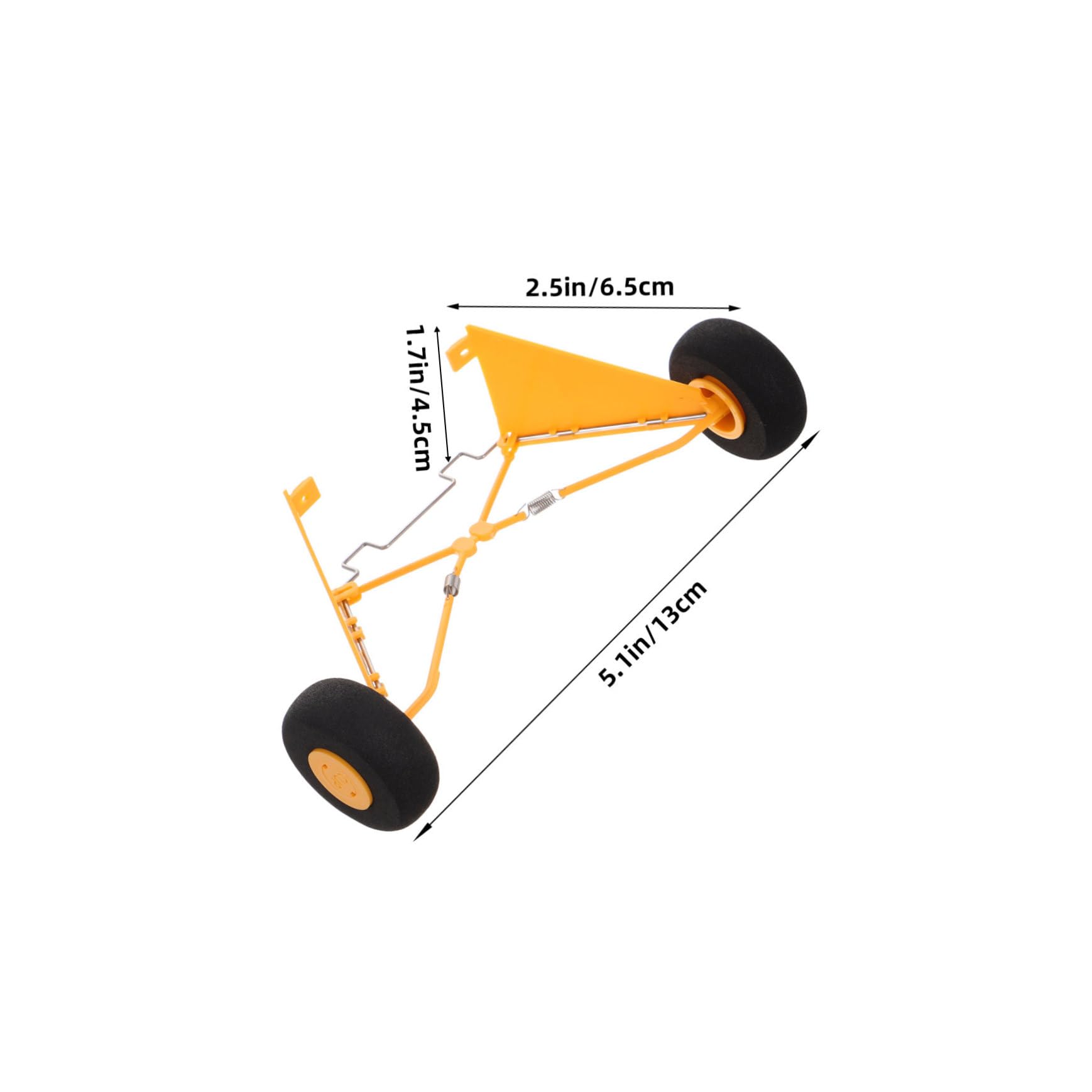 VANZACK Replacement Front Landing Gear for Rc Fixed Wing Airplane Lightweight Rc Plane Parts Set