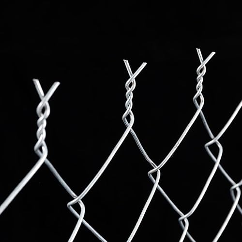 Miniatura 8 de Valla de alambre galvanizado calibre 13 Agujero de diamante de 2.5 pulgadas 36 pulgadas x 33 pies de alambre de pollo de esgrima valla de enlace de