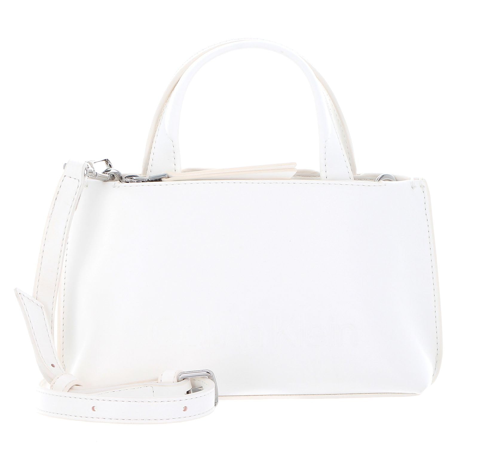 Calvin Klein sac à main blanc CK Set Mini Bag le raffinement d'une coupe structurée chic - 6