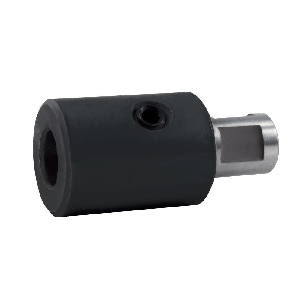 RUKO Adapter for Thread Taps with 3/4 inches Weldon Shank in Magnetic-Stand Drilling Machines, M 27 Thread Cutting, R108200