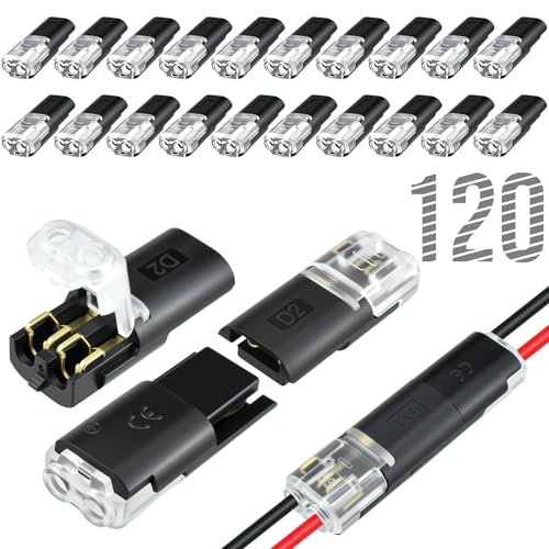 Connecteurs double fil pas de coupe à dénuder | Solution pour faux contacts de ruban LED