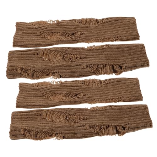 Guantes de hilo calentadores de brazos para mujer adulta Holibanna mitones