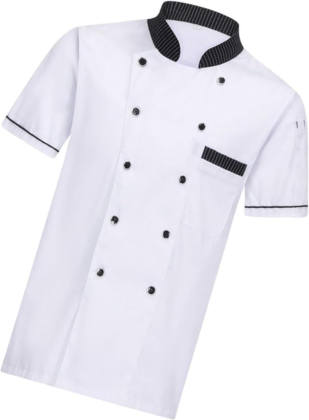 Classic Unisex Chef Coat Jacket for Catering Kitchen Elegant and