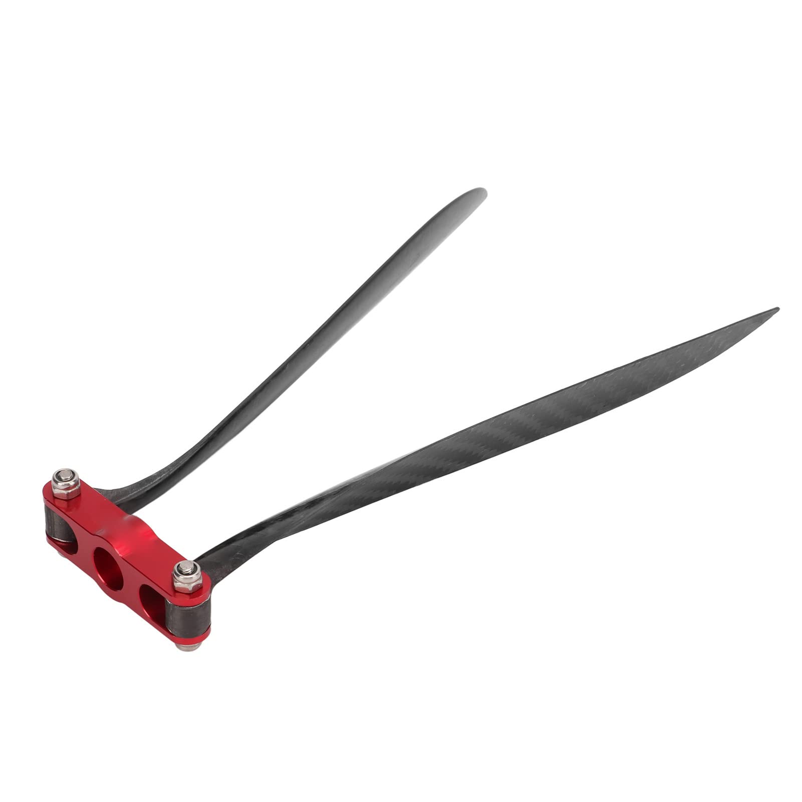 Hélice plegable RC con anillo adaptador, accesorio para Dron de aleación de aluminio y fibra de carbono de 350mm de largo para ala fija