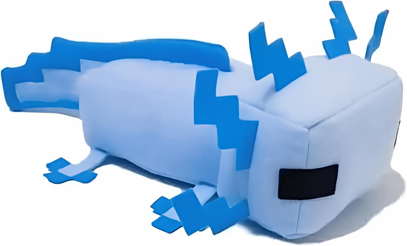 Axolot Plush Stuffed Toy Soft Pillow, Suitable for Video Game Enthusiasts, Children’s Birthday Parties, Christmas Holiday Preferred Gift (Blue) Axolot Plush Stuffed Toy Soft Pillow, Suitable for Video Game Enthusiasts, Children’s Birthday Parties, Christmas Holiday Preferred Gift (Blue)