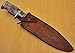 REG-1322 Handmade Damascus Steel 14.50 Inches Hunting Knife (Color/case/shape may vary slightly)