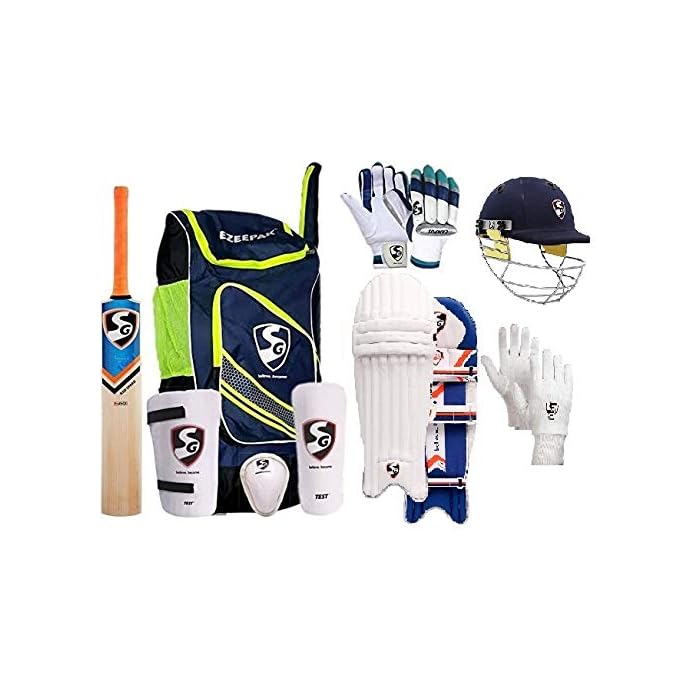 Buy SG Sports Team Cricket Kit Combo Kit for Men's Senior Cricket Kit