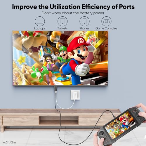 Câble USB C vers HDMI avec PD N2312 idéal pour le télétravail et les séries