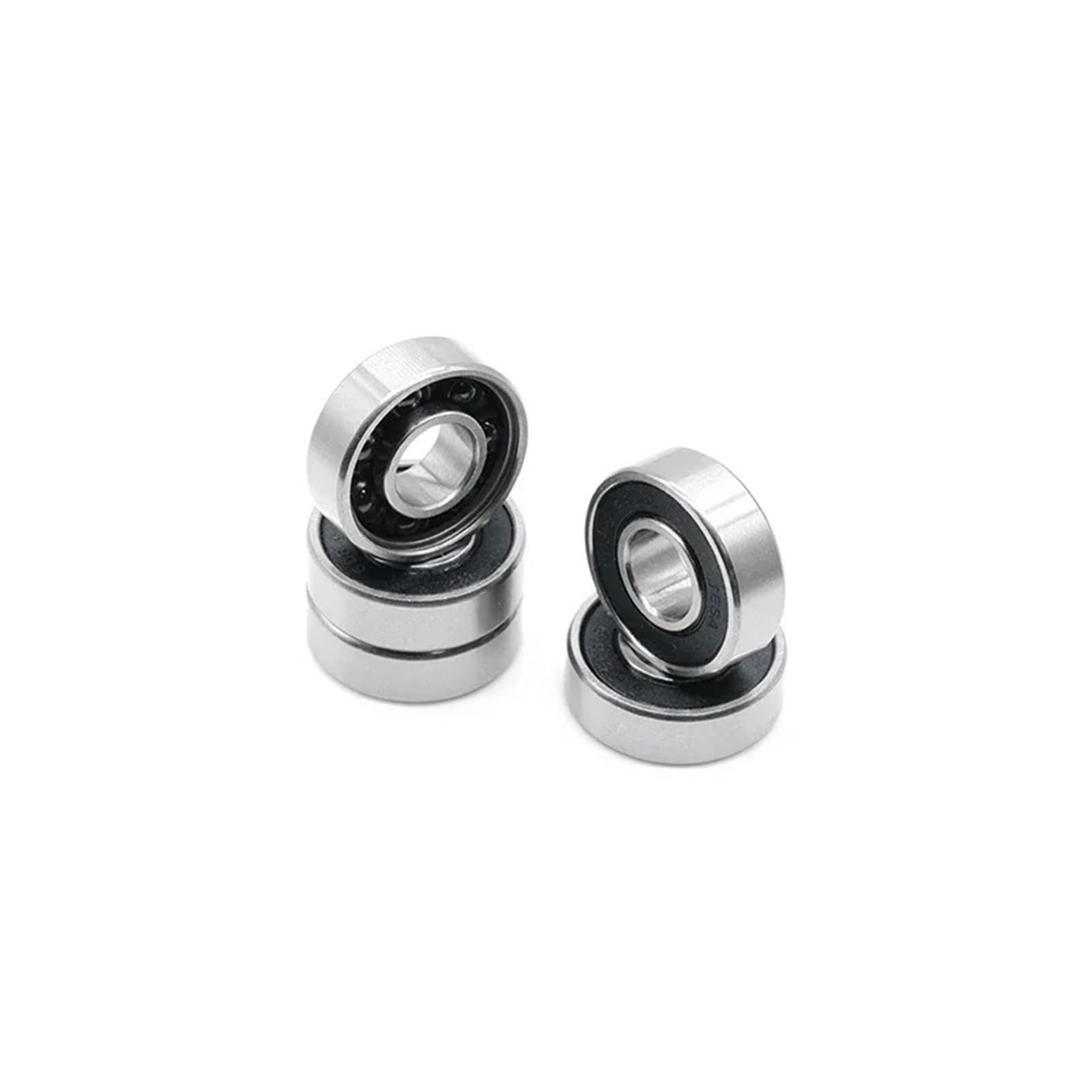 Rodamiento de bolas de cerámica híbrido de acero inoxidable S609 2RS CB ABEC-7 (9 x 24 x 7 mm) (4 unidades)