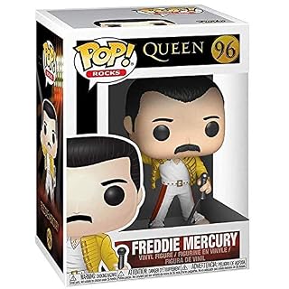 Queen - Freddie [Mercury] Wembley 1986 Funko Pop! Figurine en vinyle (avec étui de protection compatible Pop Box) – Image 3