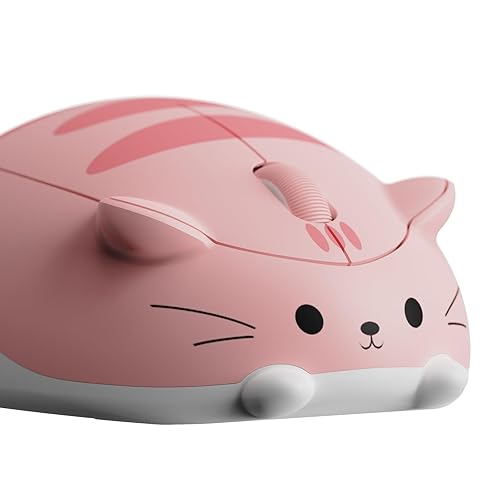 Pink Kitty Computer Mouse