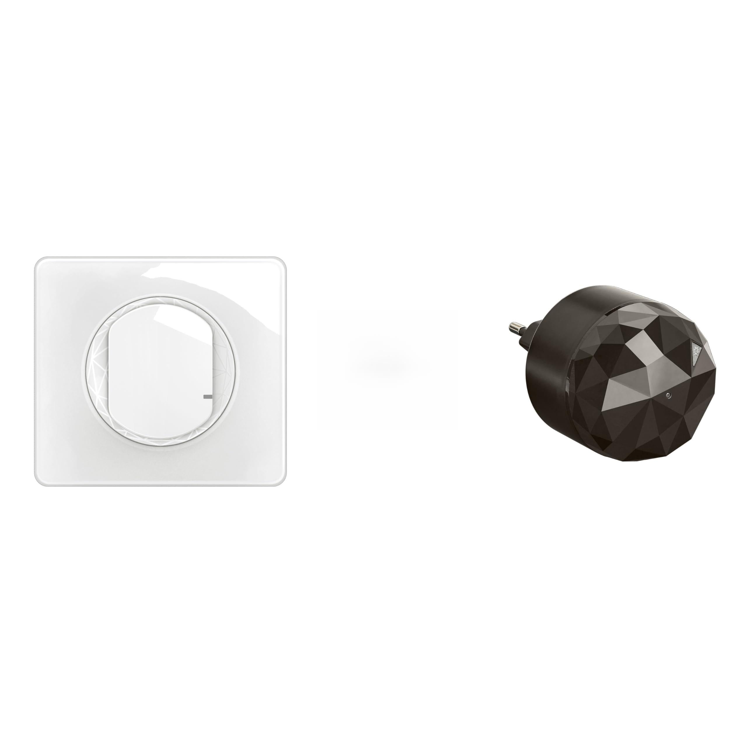 LEGRAND - Pack de Démarrage pour Volets Roulants Connectés Céliane with Netatmo - 2 Interrupteurrupteurs Connectés + 1 Passerelle de Connexion - Blanc Emaillé