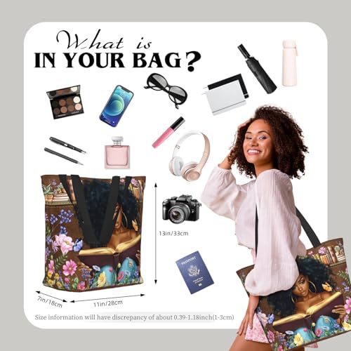 Bolso Tote Inspirador para Mujeres Afroamericanas miniatura 4