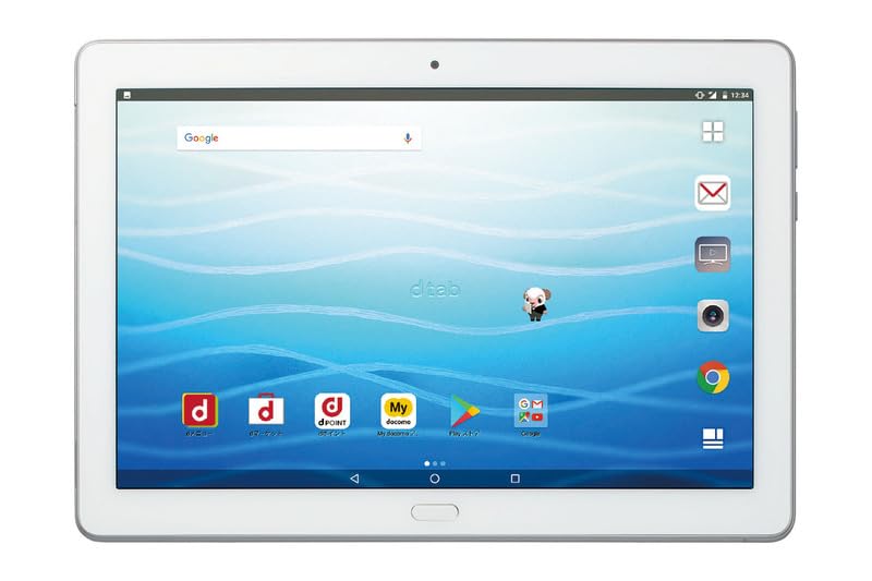HUAWEI docomo dtab d-01K シルバー タブレット本体 Amazon.co.jp: 【整備済み品】HUAWEI dtab d-01K 画面サイズ：10.1