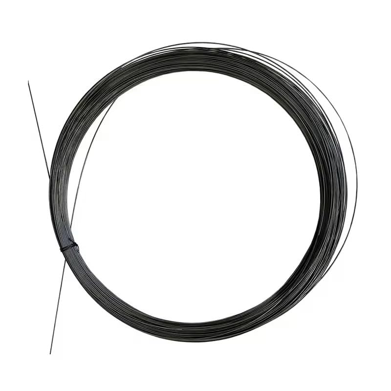 Superelastisches Nitinol-Formgedächtnislegierung, Nickel-Titan, gerader Draht, hyperelastisches Filament, Schwarz, 0,05 mm - 5 mm (0,6 mm x 10 m)
