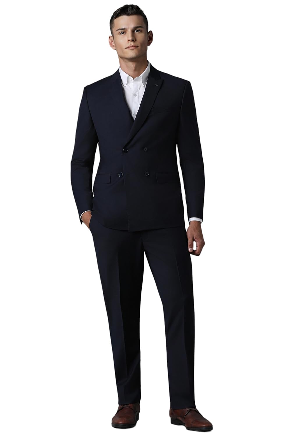 louis philippe Men's Polyester Blend Two Piece Suit-Dress Set-picture-25
