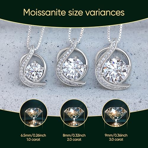 Certified-2CT-Moissanite-Pendant-Necklace-Gift-for-Women-Platinum-Plated-Silver-Necklace-with-Moissanite-Imitation-Diamond-Wedding-Gift-for-Wife