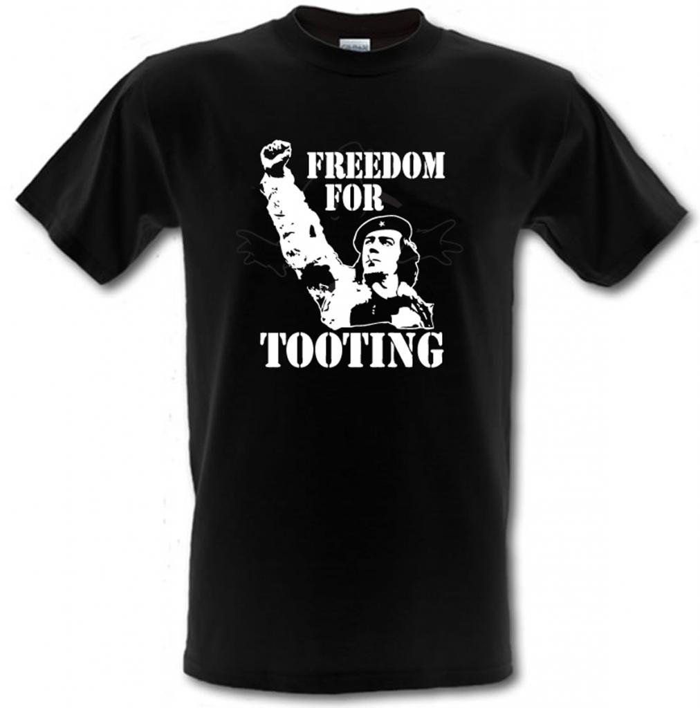 CITIZEN SMITH Che Guevara style Cult tv Wolfie Smith Freedom for Tooting Heavy Cotton t-shirt Small - XXL