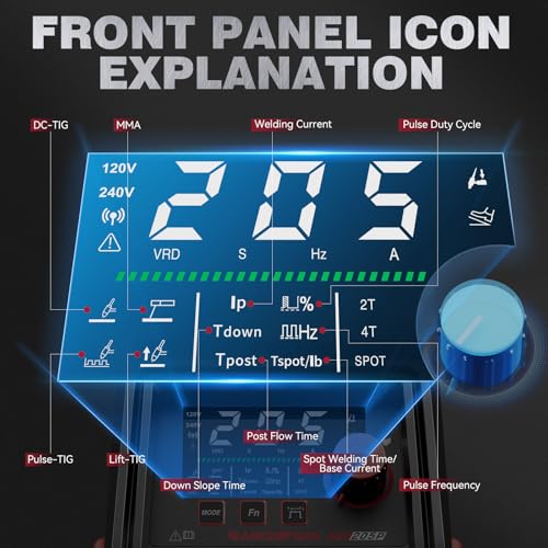 ARCCAPTAIN iControl TIG 205P Pro