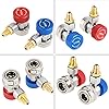 Hyuduo Ac R134A Quick Connectors, 2 Conversion Low High Set Port Adapters Couplers for Air Conditioning,Other Attachments #5