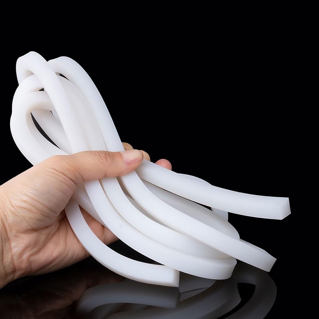 1pcs Solid Silicone Rubber Sealing Strip Weatherstrip High Temperature Resistant 3 * 3,4 * 4,5 * 5/10/15/20/25/30,6 * 6,8 * 8,10 * 10/15/20/30mm(20x30mm - 1 Meter)