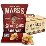 MARK’S Kettle Cooked Avocado Oil Potato Chips, BBQ – Gluten Free and Seed...
